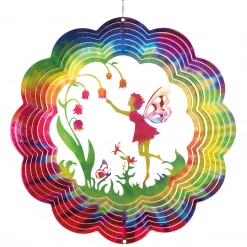 Colours In Motion GENERAL GIFTS Garden Flower Fairy Wind Twister