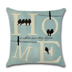 Faire Cushion Cover Sky Blue - H O M E GENERAL GIFTS