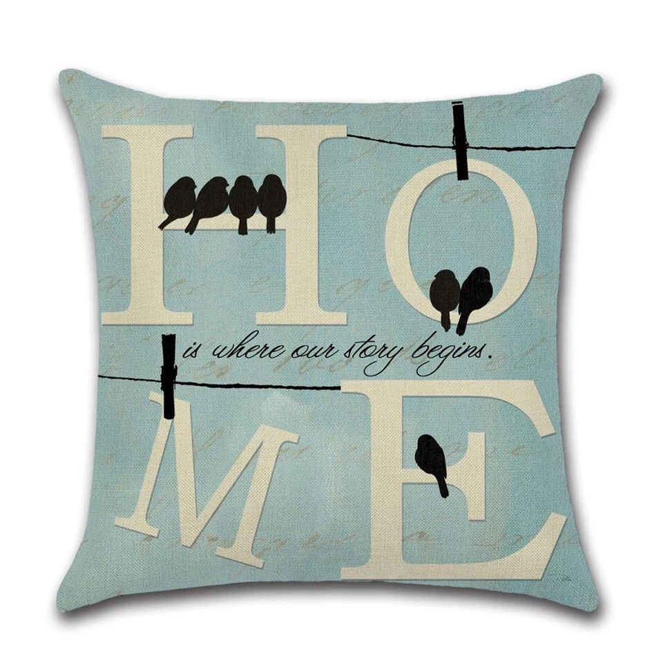 Faire Cushion Cover Sky Blue - H O M E GENERAL GIFTS 3 Faire Cushion Cover Sky Blue - H O M E GENERAL GIFTS