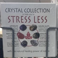 Giftworks GENERAL GIFTS CRYSTAL COLLECTION STRESS LESS