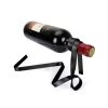 Mikamax GENERAL GIFTS MAGIC WINE HOLDER RIBBON BLACK