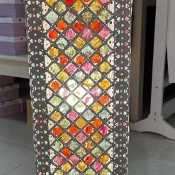 Kirkwood Group GENERAL GIFTS THE GRANGE COLLECTION WHITE MOROCCAN FLOOR LAMP (26X26X100CM)