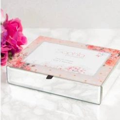 Giftworks Vintage Boutique Glass Jewellery Box GENERAL GIFTS