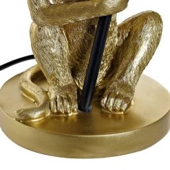 Giftworks Golden Monkey Table Lamps GENERAL GIFTS