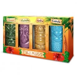 Mikamax GENERAL GIFTS Tiki Mugs