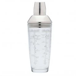 KitchenCraft BarCraft 700ml Glass Boston Cocktail Shaker GENERAL GIFTS