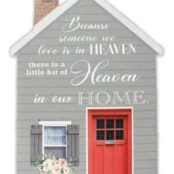 CBC Heaven In Our Home Porcelain Memorial Gifts Plaque GENERAL GIFTS