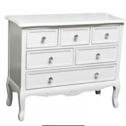 Kirkwood Group GENERAL GIFTS The Grange Interiors Aoife 6-Drawer Chest - 90x36x74cm