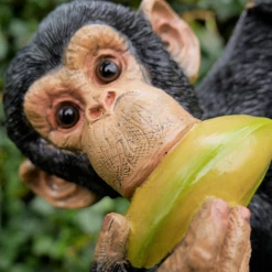 Dutch Brothers NOVELTY Resin Monkey And Baby