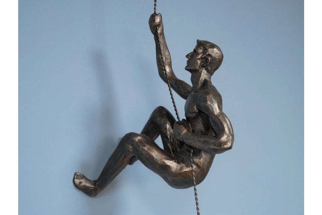 Dutch Brothers Abseiling Climber Man Figurine -Bronze GENERAL GIFTS 8 Dutch Brothers Abseiling Climber Man Figurine -Bronze GENERAL GIFTS