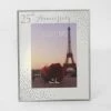 Giftworks WEDDING & ANNIVERSARIES 25th Wedding Anniversary Celebrations Sparkle Photo Frame