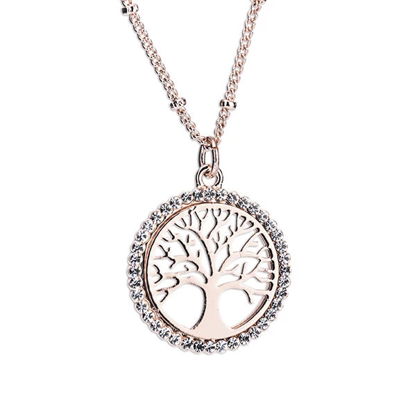 Giftworks GENERAL GIFTS Newgrange Rose Gold Tree Of Life Pendant 3 Giftworks GENERAL GIFTS Newgrange Rose Gold Tree Of Life Pendant
