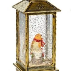 Giftworks ROBIN 28CM ROTATING GLITTER SPINNER