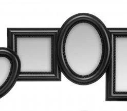 Premier Housewares Black Heart Multi Photo Frame