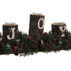 Itemint Joy Christmas Candle Holder 54X21X23cm CHRISTMAS SHOP