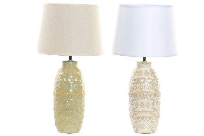 ITEM GENERAL GIFTS Stoneware Beige Table Lamp 4 ITEM GENERAL GIFTS Stoneware Beige Table Lamp