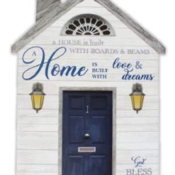 CBC “Home Is Built With Love And Dreams” Sign Porcelain Plague GENERAL GIFTS