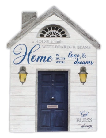 CBC “Home Is Built With Love And Dreams” Sign Porcelain Plague GENERAL GIFTS 3 CBC “Home Is Built With Love And Dreams” Sign Porcelain Plague GENERAL GIFTS