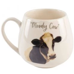 Richard Lang GENERAL GIFTS Moody Cow Funny Gifts Mug