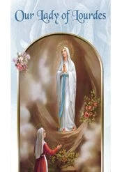 Giftworks Our Lady Of Lourdes Windproof Candle RELIGIOUS SENTIMENTS