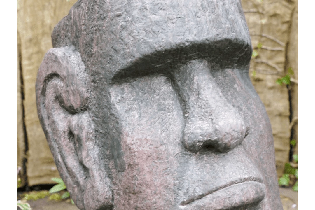 Dutch Brothers Easter Island Garden Head Ornament GENERAL GIFTS 4 Dutch Brothers Easter Island Garden Head Ornament GENERAL GIFTS