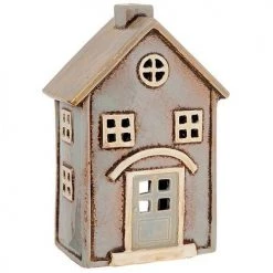 Giftworks Village Pottery House Tea Light Holder NOVELTY