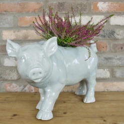 Dutch Brothers Pig Planter (Pre Order For Early July) 12 Dutch Brothers Pig Planter (Pre Order For Early July)