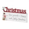 Richard Lang XMAS CUTOUT BLOCK JOLLY CHRISTMAS CHRISTMAS SHOP