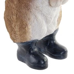 Itemint GENERAL GIFTS FIGURE RESIN 14,5X11,5X27,5cm RABBIT BROWN