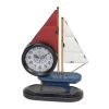 Giftworks Hometime® Metal Mantel Clocks - Sailing Boat GENERAL GIFTS