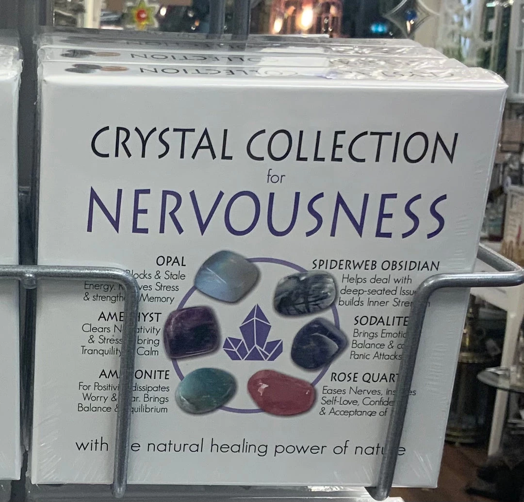 Giftworks CRYSTAL COLLECTION NERVOUSNESS 3 Giftworks CRYSTAL COLLECTION NERVOUSNESS