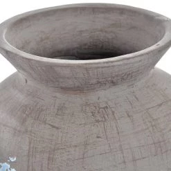 Giftworks Natural Sky Blue Ceramic Vase