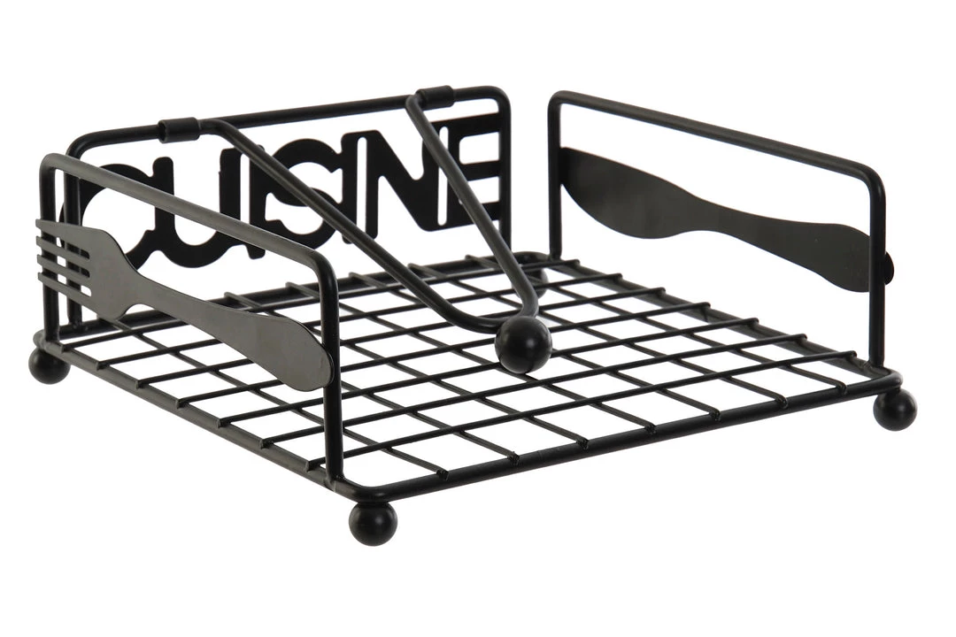 ITEM GENERAL GIFTS NAPKIN HOLDER CHROMED METAL 18X18X7 CUISINE MATTE 3 ITEM GENERAL GIFTS NAPKIN HOLDER CHROMED METAL 18X18X7 CUISINE MATTE