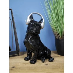 Dutch Brothers Dog With Headphones (Black)