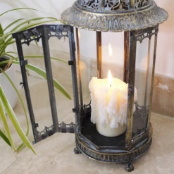 Dutch Brothers Gold Distressed Lantern (Pre Order For Late October) 11 Dutch Brothers Gold Distressed Lantern (Pre Order For Late October)