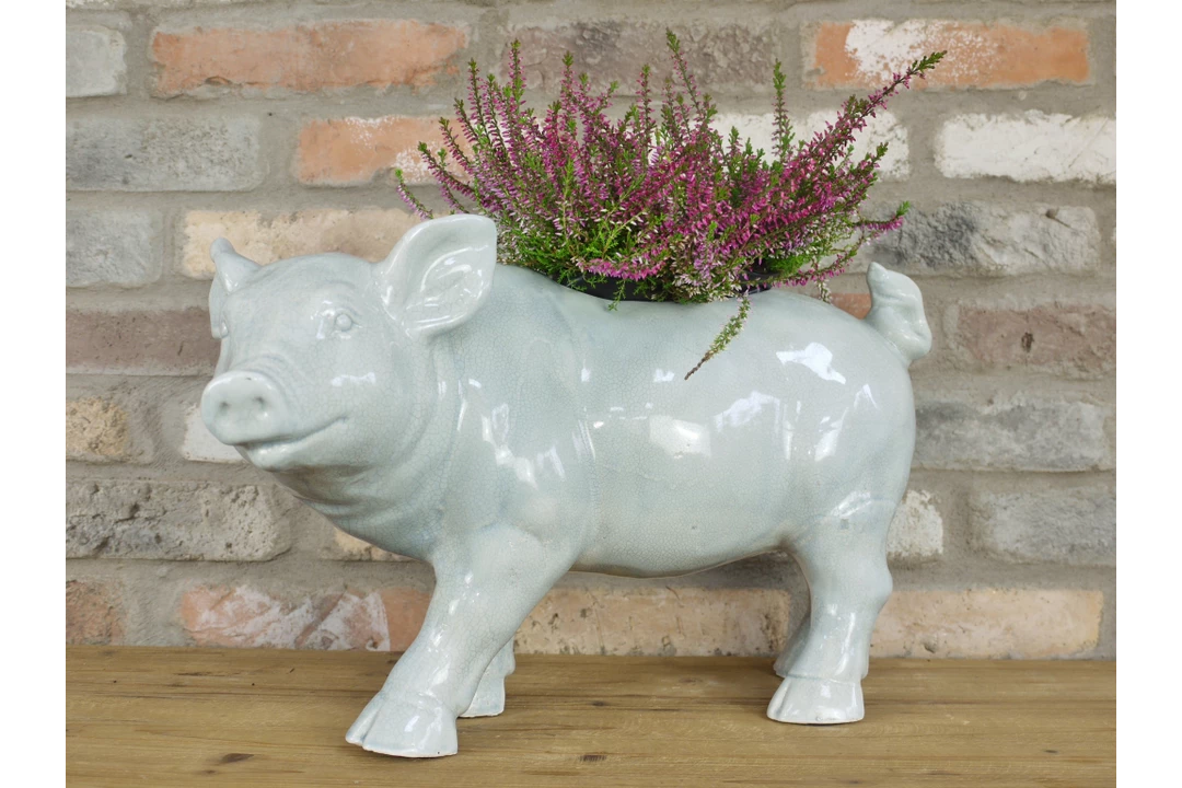 Dutch Brothers Pig Planter (Pre Order For Early July) 3 Dutch Brothers Pig Planter (Pre Order For Early July)