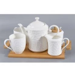 Giftworks KITCHEN ACCESSORIES The Grange Collection Adele 5 Piece Tea Set