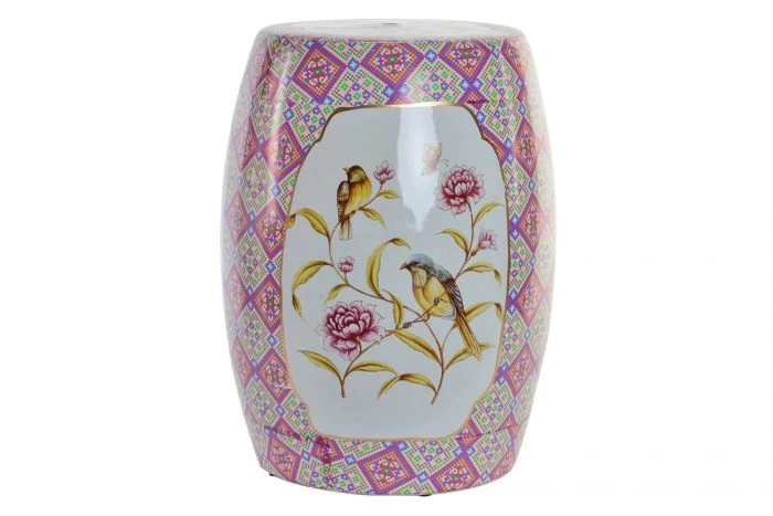 ITEM GENERAL GIFTS PORCELAIN AUXILIARY TABLE 33X33X44 BIRD 3 ITEM GENERAL GIFTS PORCELAIN AUXILIARY TABLE 33X33X44 BIRD