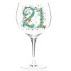 Joe Davies Doodleicious Wine Glass 21st