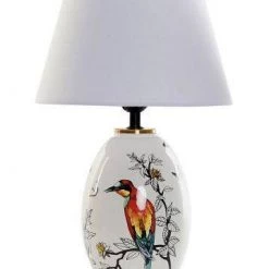 ITEM Pajoro’s Table Lamp With White Shade GENERAL GIFTS