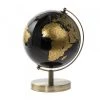 Giftworks Rotating Globe Black And Gold