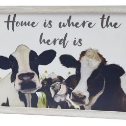 Richard Lang Family Cow Herd Plaque GENERAL GIFTS