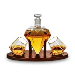 Mikamax DELUXE DIAMOND DECANTER SET