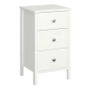 Steens GENERAL GIFTS 3 Drawer Bedside – Off White 1 Steens GENERAL GIFTS 3 Drawer Bedside – Off White