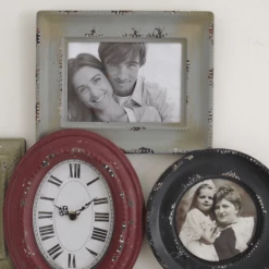 Giftworks Clock Photo Picture Frame