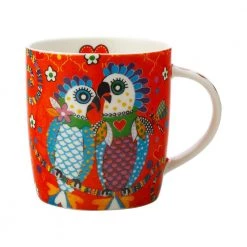 KitchenCraft Maxwell & Williams Love Hearts 370ml Fan Club Mug