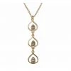 Indulgence Jewellery Rose Gold 3 Tear Drop Crystal Necklace (INEC4100) 2 Indulgence Jewellery Rose Gold 3 Tear Drop Crystal Necklace (INEC4100)