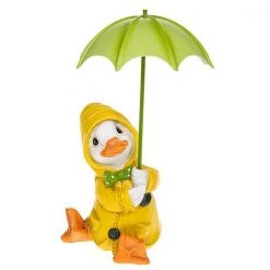 Puddle & Lido Ducks & Frogs Puddle Duck Yellow Coat Brolly GENERAL GIFTS
