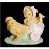 Enchante GENERAL GIFTS Easter Decorations Baby Chicks In An Easter Egg Cart 1 Enchante GENERAL GIFTS Easter Decorations Baby Chicks In An Easter Egg Cart