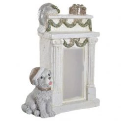 Itemint CHRISTMAS FIREPLACE ORNAMENT 29,5X14,5X39cm